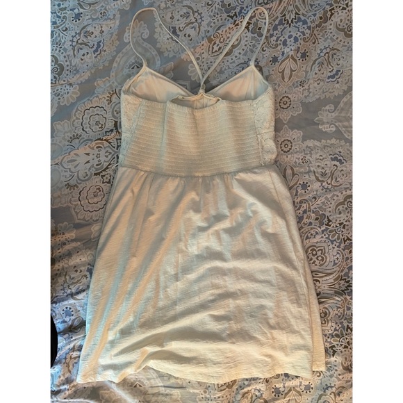 NWT Soft American Eagle Cream SpaghettiStrap Dress - Picture 3 of 4